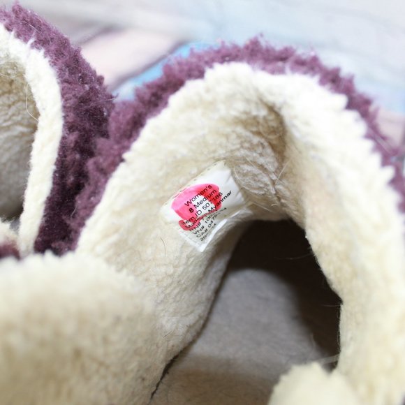 LL BEAN Pile Fleece Cozy Bootie Slippers Size 8 M - Picture 8 of 9